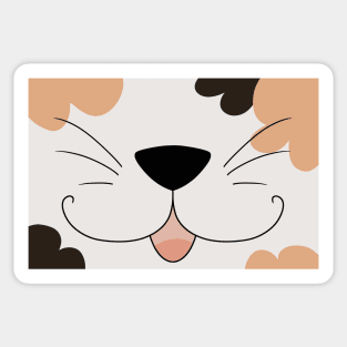 Calico Cat Sticker